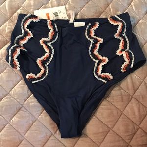 NWT High Waisted Bikini Bottoms